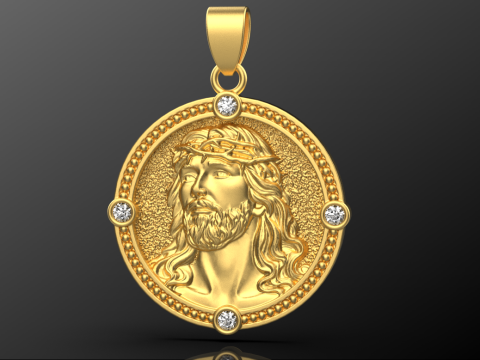 Jezus hanger 01 3D printmodel