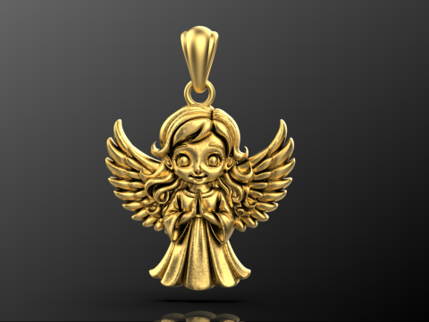 Engel hanger 03 3D printmodel