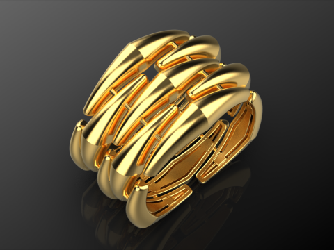 Vimini-ring 3D printmodel