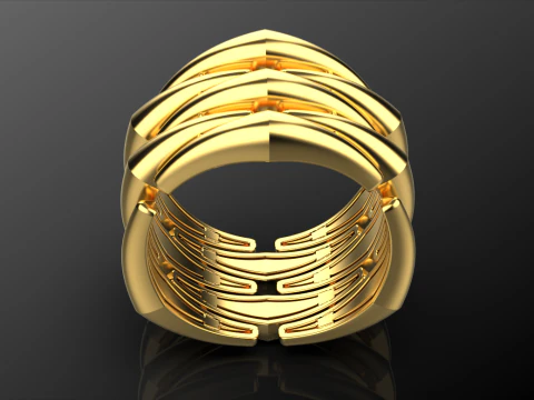 维米尼戒指 3D 打印模型