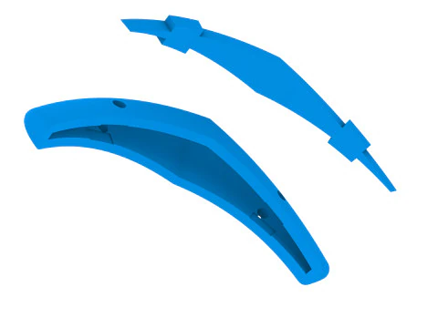 维米尼戒指 3D 打印模型