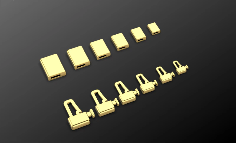 Set gesper gelang Model Cetak 3D .c4d .max .obj .3ds .fbx .stl .blend 