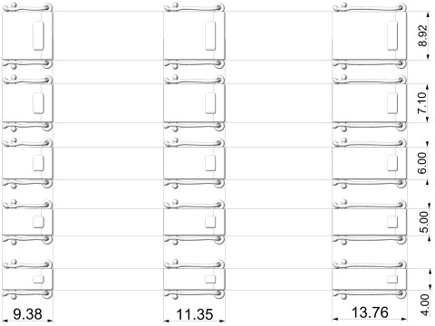 Armbandsluiting LOCK set 02 3D printmodel