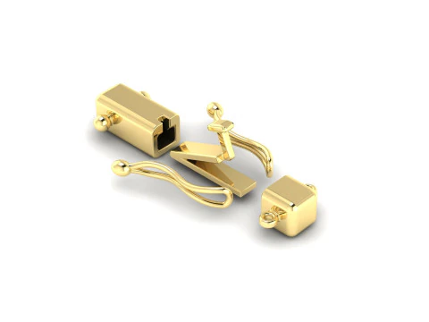 Bracelet clasp LOCK 005 3D Print Model