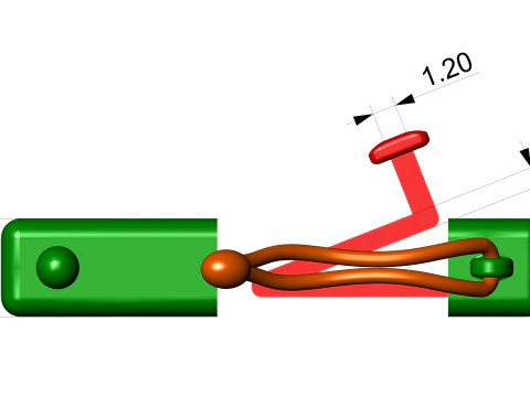 Bracelet clasp LOCK 005 3D Print Model