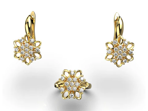 Jewelery set 34 3D Print Model