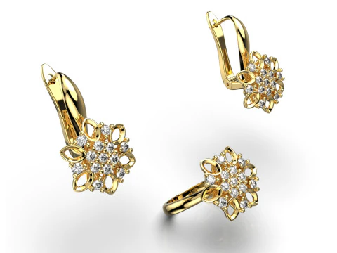 Jewelery set 34 3D Print Model