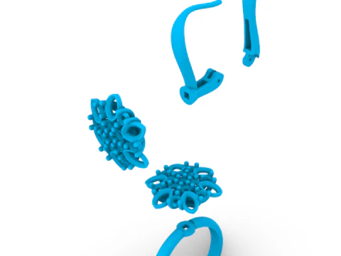 Jewelery set 34 3D Print Model