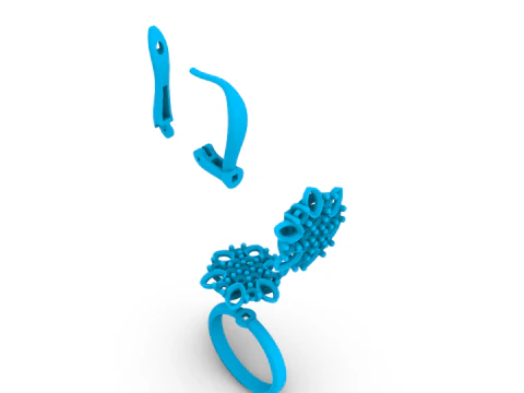 Jewelery set 34 3D Print Model