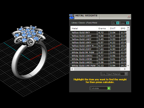 Jewelery set 34 3D Print Model