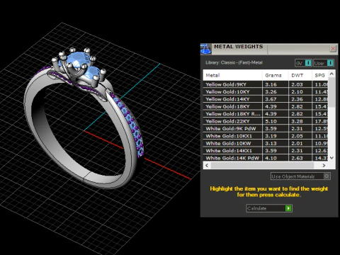 Engagement ring 33 3D Print Model