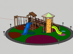 Child park 3D Model