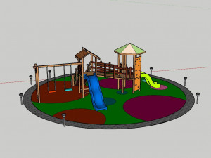 Child park 3D Модель