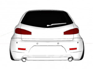 Alfa Romeo 147 Modelo 3D