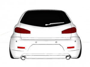 Alfa Romeo 147 3D Model