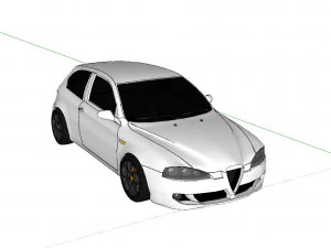 Alfa Romeo 147 3D Model