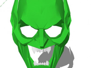 Green Goblin Mask 3Dモデル