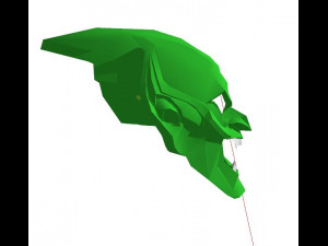 Green Goblin Mask Modelo 3D