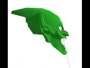 Green Goblin Mask 3D Model