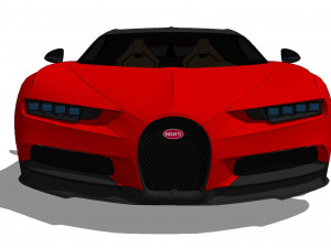 Bugatti Chiron 3D Model