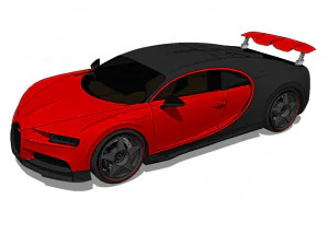 Bugatti Chiron 3D Model