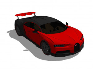 Bugatti Chiron 3D Model