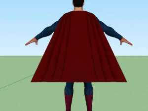 Superman 3D Model