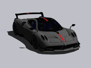 Pagani 2016 3D Model