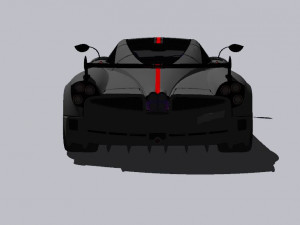 Pagani 2016 Modelo 3D