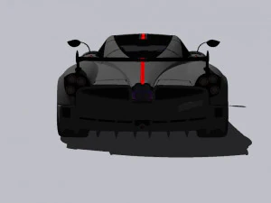 Pagani 2016 3D Model