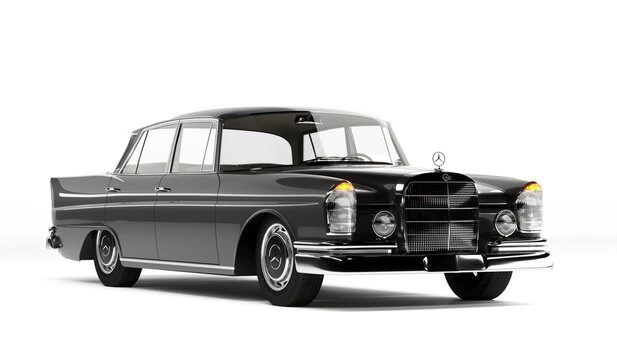 Mercedes w112 3D Model .c4d .max .obj .3ds .fbx .stl .blend 