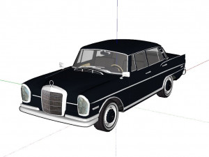 Mercedes w112 3D Model