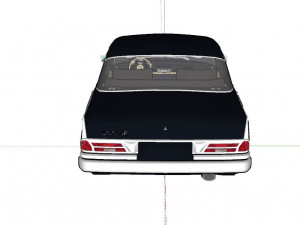 Mercedes w112 3D Model