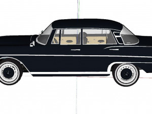 Mercedes w112 3D Model