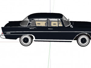 Mercedes w112 3D Model