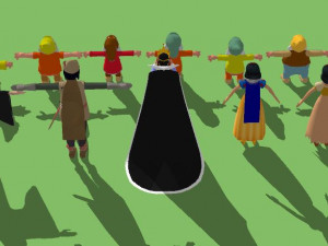 Snow White and the Seven Dwarfs 3D Model