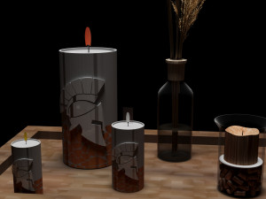 Candle 3D 모델