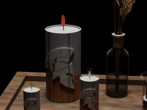 Candle 3D 모델