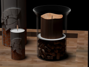 Candle 3D 모델