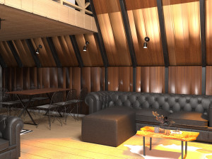 Bungalow 3Dモデル
