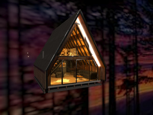 Bungalow 3Dモデル