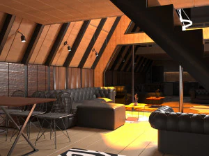 Bungalow 3D Model