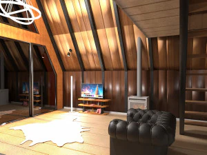 Bungalow 3D Model