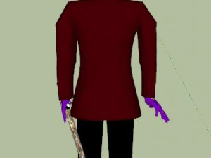 Willy Wonka 3D Model