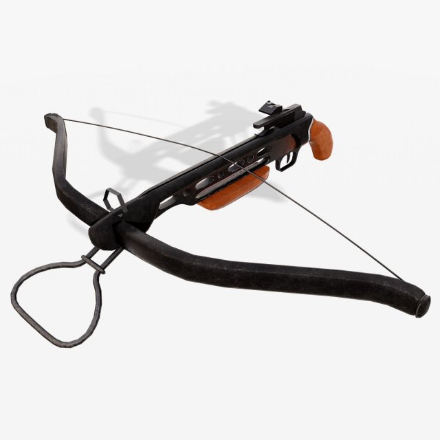 Crossbow Modello 3D .c4d .max .obj .3ds .fbx .stl .blend 