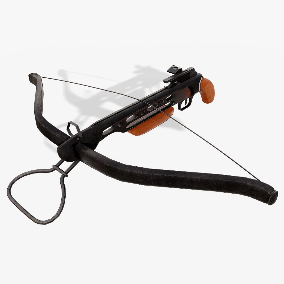 Crossbow 3D Model .c4d .max .obj .3ds .fbx .stl .blend