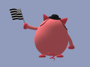 Cochon 3D Model