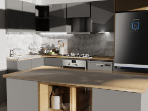 Kitchen Modelo 3D