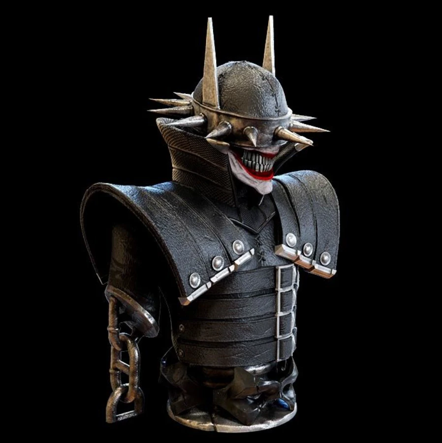 THE BATMAN WHO LAUGHED 3D Print Model .c4d .max .obj .3ds .fbx .stl .blend 