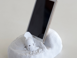 THE SPARTANS SMART DEVICE HOLDER 3D Print Model